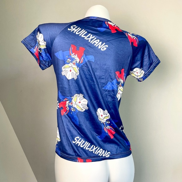 Y2K Ultraman Graphic Unisex T-Shirt - Picture 3 of 5